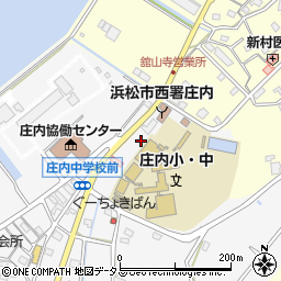 静岡県浜松市中央区庄内町5周辺の地図