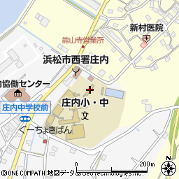 静岡県浜松市中央区庄内町45周辺の地図
