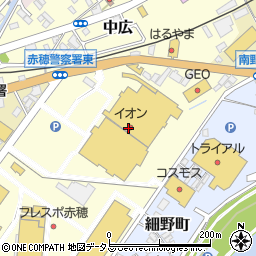 イオン赤穂店周辺の地図