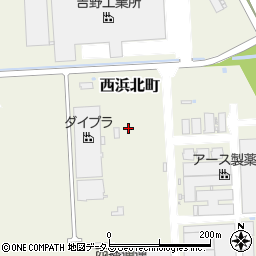 〒678-0207 兵庫県赤穂市西浜北町の地図