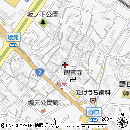 兵庫県加古川市野口町坂元512周辺の地図
