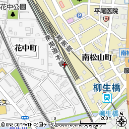 愛知県豊橋市花田町塞神周辺の地図