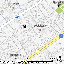 静岡県榛原郡吉田町住吉1852-5周辺の地図