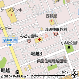 スギドラッグ袋井堀越店周辺の地図