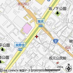 兵庫県加古川市野口町坂元675周辺の地図