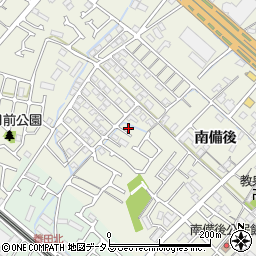 兵庫県加古川市加古川町南備後145周辺の地図