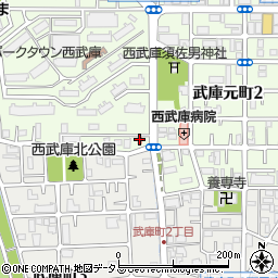 杉山医院周辺の地図