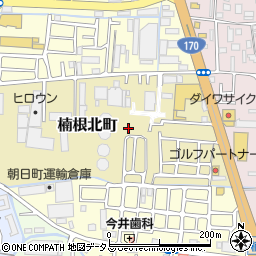 大阪府寝屋川市楠根北町3周辺の地図