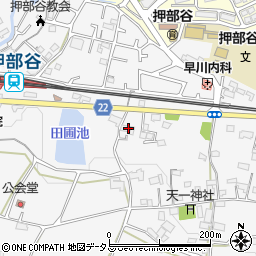 兵庫県神戸市西区押部谷町福住20周辺の地図