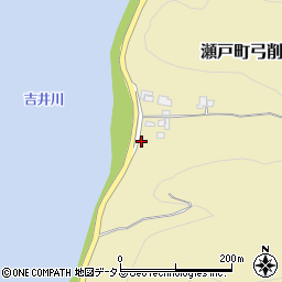 岡山県岡山市東区瀬戸町弓削155周辺の地図