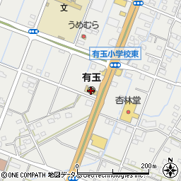 静岡県浜松市中央区有玉南町585周辺の地図