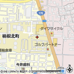 大阪府寝屋川市楠根北町5-3周辺の地図