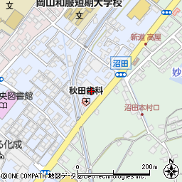 西松屋赤磐山陽店周辺の地図