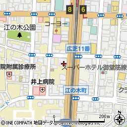 大阪府吹田市江の木町17-1周辺の地図