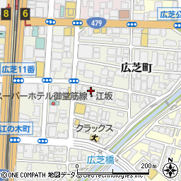 大阪府吹田市広芝町13-29周辺の地図