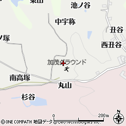 京都府木津川市加茂町大野東山周辺の地図