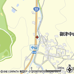 岡山県岡山市北区御津中山148周辺の地図