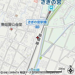 静岡県浜松市中央区有玉南町43周辺の地図