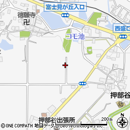 兵庫県神戸市西区押部谷町西盛446周辺の地図