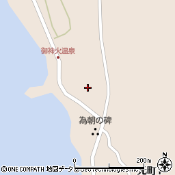 東京都大島町元町仲の原周辺の地図