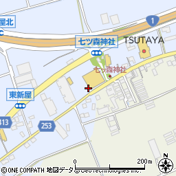 静岡県袋井市国本2758-3周辺の地図