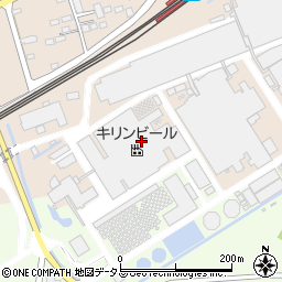キリンビール岡山工場周辺の地図