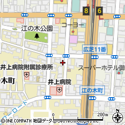 大阪府吹田市江の木町16-1周辺の地図