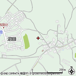岡山県赤磐市沼田554周辺の地図
