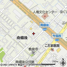兵庫県加古川市加古川町南備後51周辺の地図