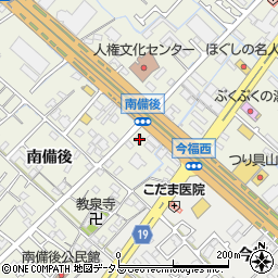 兵庫県加古川市加古川町南備後290周辺の地図