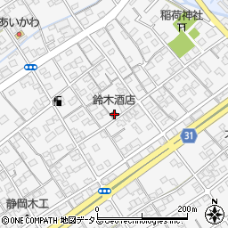 鈴木武酒店周辺の地図