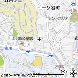 兵庫県西宮市一ケ谷町1-27周辺の地図