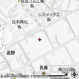 兵庫県加古川市野口町北野周辺の地図