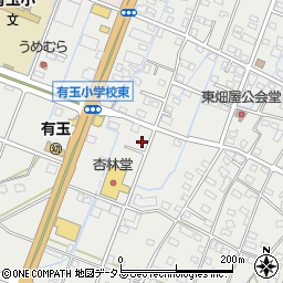 静岡県浜松市中央区有玉南町512周辺の地図