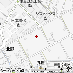 兵庫県加古川市野口町（北野）周辺の地図