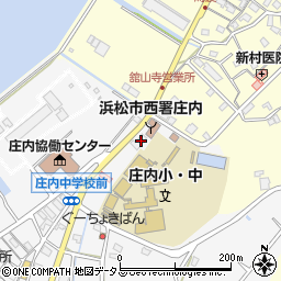 静岡県浜松市中央区庄内町3周辺の地図