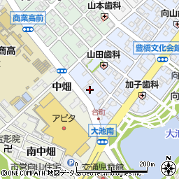 中村屋楽器店周辺の地図