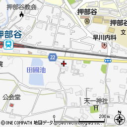 兵庫県神戸市西区押部谷町福住19周辺の地図