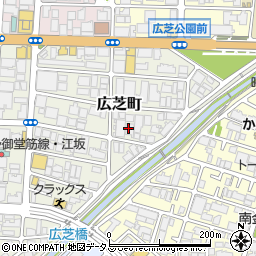 能美防災株式会社　大阪支社第二営業部周辺の地図