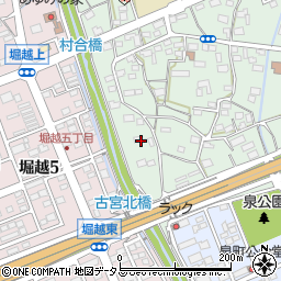 静岡県袋井市久能1170周辺の地図
