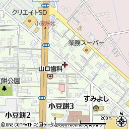 豆八豆腐店周辺の地図