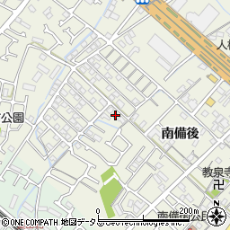兵庫県加古川市加古川町南備後102周辺の地図