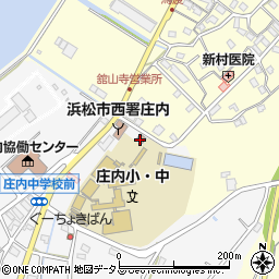 静岡県浜松市中央区庄内町2周辺の地図