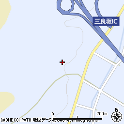 広島県三次市三良坂町長田1348周辺の地図