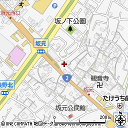兵庫県加古川市野口町坂元632周辺の地図