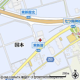 静岡県袋井市国本2783周辺の地図