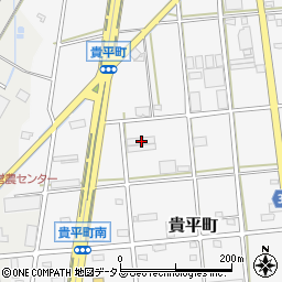 静岡県浜松市中央区貴平町627周辺の地図
