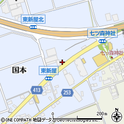 静岡県袋井市国本2782周辺の地図