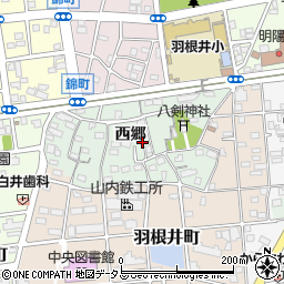 愛知県豊橋市花田町西郷79-2周辺の地図