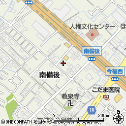 兵庫県加古川市加古川町南備後44周辺の地図